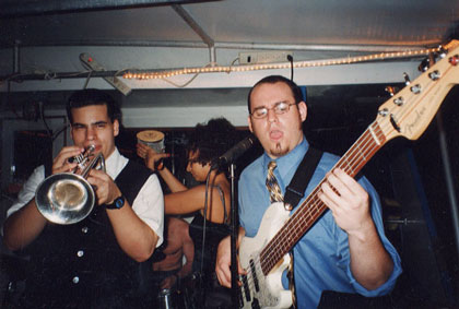 Douglas Leader Orchestra in 1998 in NYC