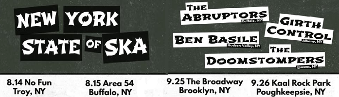 New York State of Ska Tour!